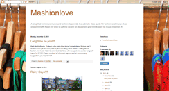 Desktop Screenshot of mashionlove.blogspot.com