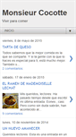 Mobile Screenshot of monsieurcocotte.blogspot.com