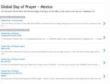 Tablet Screenshot of globaldayofprayermex.blogspot.com