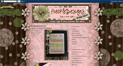 Desktop Screenshot of freckledesignsworkshop.blogspot.com