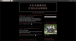 Desktop Screenshot of cuadroscolgadosrock.blogspot.com