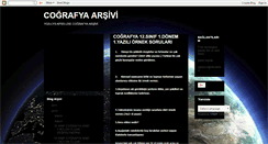 Desktop Screenshot of cografyaarsivi.blogspot.com