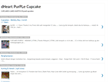 Tablet Screenshot of dheartpurple.blogspot.com