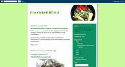 Desktop Screenshot of kasvisruokaa.blogspot.com