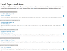 Tablet Screenshot of handdryersandmore.blogspot.com