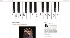 Desktop Screenshot of herrnilssonmusic.blogspot.com