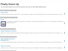 Tablet Screenshot of grownupfinally.blogspot.com