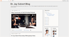 Desktop Screenshot of drjaycalvert.blogspot.com