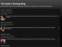 Tablet Screenshot of dukeboxingblog.blogspot.com