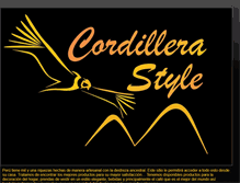 Tablet Screenshot of cordillera-style.blogspot.com