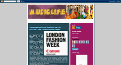 Desktop Screenshot of msiclife.blogspot.com