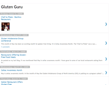 Tablet Screenshot of glutenguru.blogspot.com