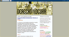 Desktop Screenshot of foro-derechoalalocura.blogspot.com