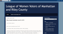 Desktop Screenshot of lwvmanhattanks.blogspot.com