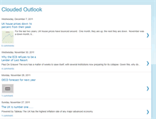 Tablet Screenshot of cloudedoutlook.blogspot.com