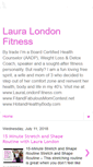 Mobile Screenshot of lauralondonfitness.blogspot.com