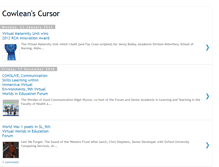 Tablet Screenshot of cowleanscursor.blogspot.com
