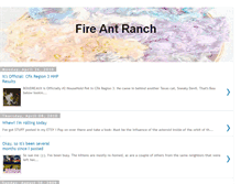Tablet Screenshot of fireantranch.blogspot.com
