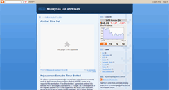 Desktop Screenshot of malaysiaoilandgas-news.blogspot.com