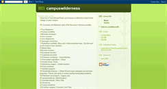 Desktop Screenshot of campus-flora.blogspot.com