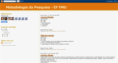 Desktop Screenshot of pesquisafmu.blogspot.com