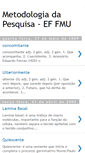 Mobile Screenshot of pesquisafmu.blogspot.com
