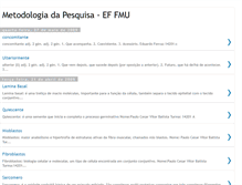Tablet Screenshot of pesquisafmu.blogspot.com