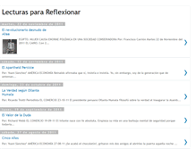 Tablet Screenshot of lecturasparareflexionar.blogspot.com