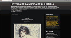 Desktop Screenshot of musicadechihuahua.blogspot.com
