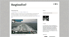 Desktop Screenshot of hangtimefive7.blogspot.com