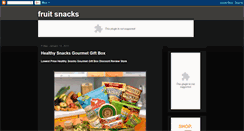 Desktop Screenshot of fruitsnacksstore.blogspot.com