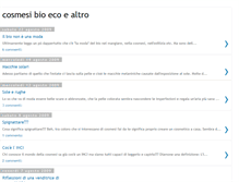 Tablet Screenshot of cosmesibioecoealtro.blogspot.com