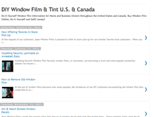 Tablet Screenshot of diy-window-film-tint.blogspot.com