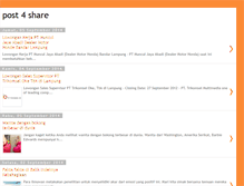Tablet Screenshot of post4share.blogspot.com