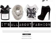 Tablet Screenshot of fashionismyeverything.blogspot.com