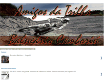 Tablet Screenshot of amigosdatrilhabc.blogspot.com