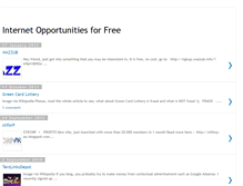 Tablet Screenshot of free-opportunities.blogspot.com