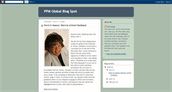 Desktop Screenshot of ppmglobal.blogspot.com
