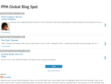 Tablet Screenshot of ppmglobal.blogspot.com