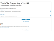 Tablet Screenshot of lenhillinfo.blogspot.com