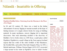 Tablet Screenshot of nalanda-insatiableinoffering.blogspot.com