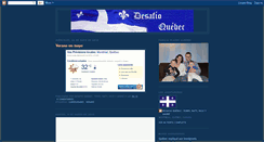 Desktop Screenshot of desafioquebec.blogspot.com
