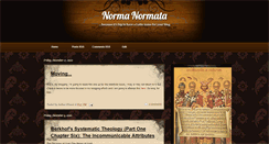 Desktop Screenshot of norma-normata.blogspot.com