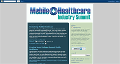 Desktop Screenshot of mobilehealthcareindustrysummit.blogspot.com