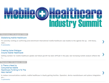 Tablet Screenshot of mobilehealthcareindustrysummit.blogspot.com