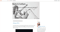 Desktop Screenshot of bootsandcateyes.blogspot.com