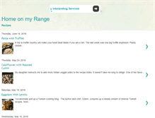 Tablet Screenshot of homeonmyrange.blogspot.com