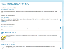 Tablet Screenshot of ficandoemboaforma.blogspot.com