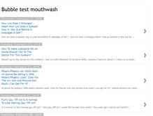 Tablet Screenshot of bubbltemouthwas.blogspot.com
