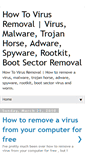 Mobile Screenshot of howtovirusremoval.blogspot.com
